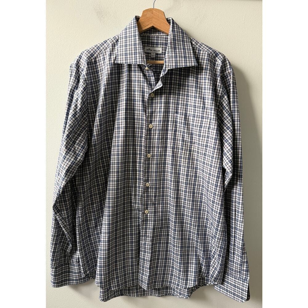 Peter Millar men's long sleeve button up size large